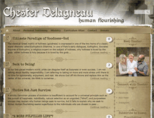 Tablet Screenshot of chesterdelagneau.com